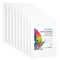10 Pieces Canvas Boards, 8x10" inch ,Gesso Primed White Blank Canvases for Painting - 100% Cotton Art Supplies Canvas Panel for Acrylic Paint, Pouring, Oil Paint, Watercolor, Gouache